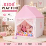 Kids Play Tent with 30 Pcs Balls