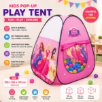 Kids Pop-Up Play Tent – Fun & Colorful Playhouse - Image 2