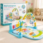 Baby Piano Gym Mat – 5-in-1 Interactive Play Gym - Image 2
